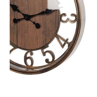 Beliani Orologio da parete en Materiale sintetico Classico ALCOBA  