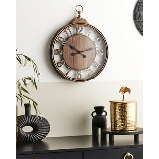 Beliani Orologio da parete en Materiale sintetico Classico ALCOBA  