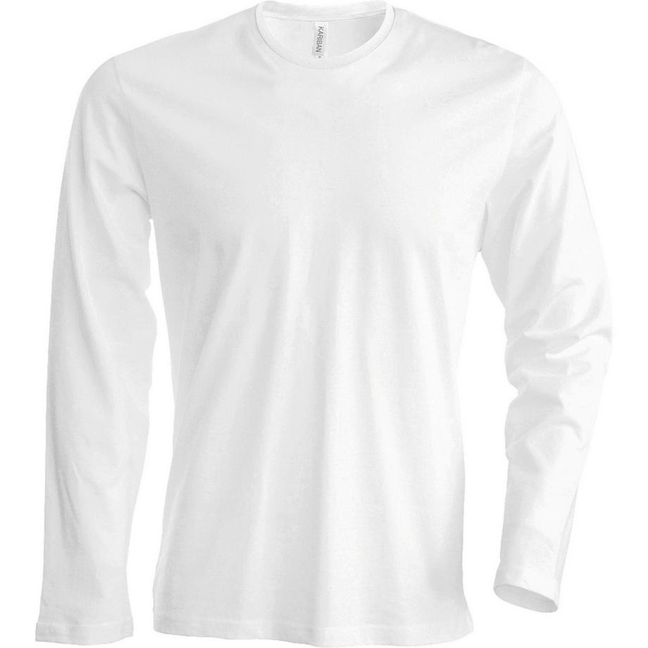 Slim Fit T-ShirtMit Rundhalsausschnitt, Langarm
