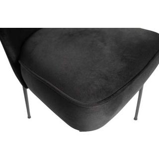 mutoni Chaise rembourrée en velours Vogue  