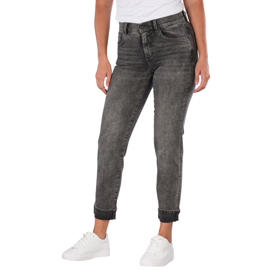 ANGELS Darleen Straight Fit Sportiv Denim Jeans  