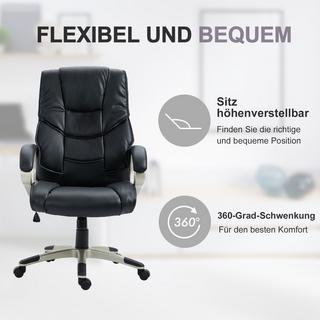 HOMCOM Fauteuil de bureau  