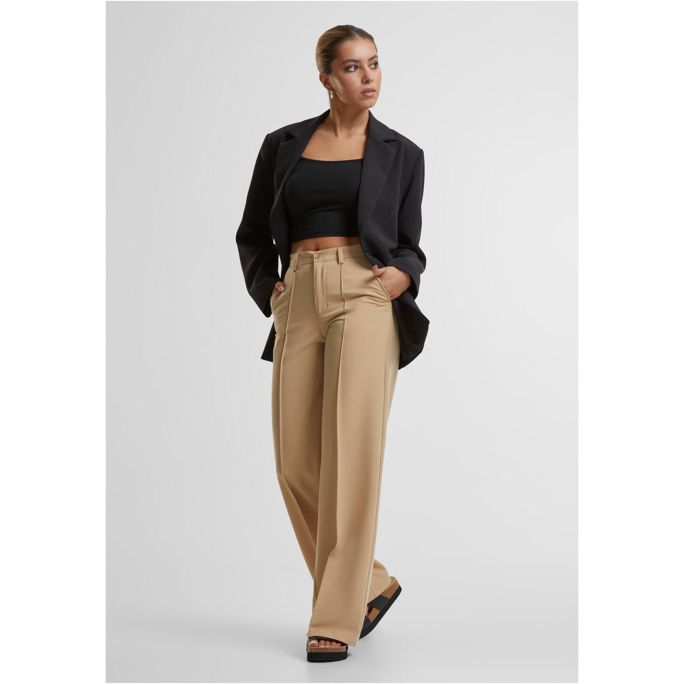 URBAN CLASSICS Viscose Pantalon Large  