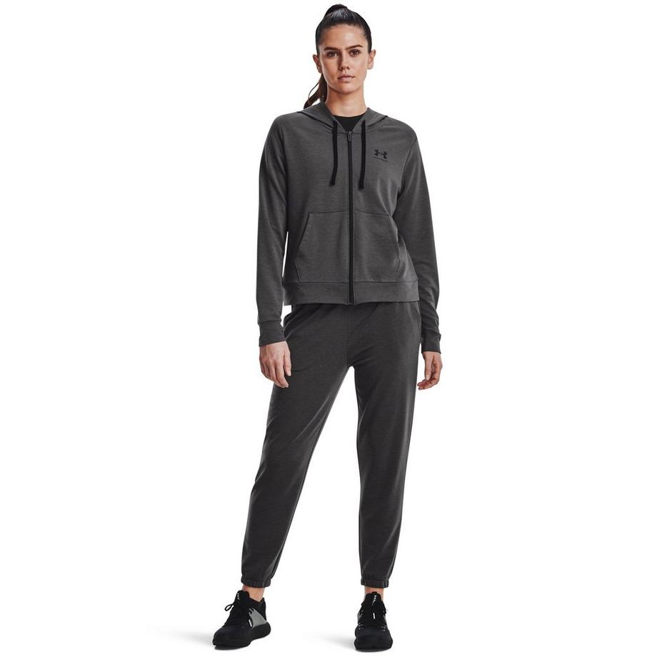 UNDER ARMOUR  Felpa da donna con cappuccio e zip Under Armour Rival 