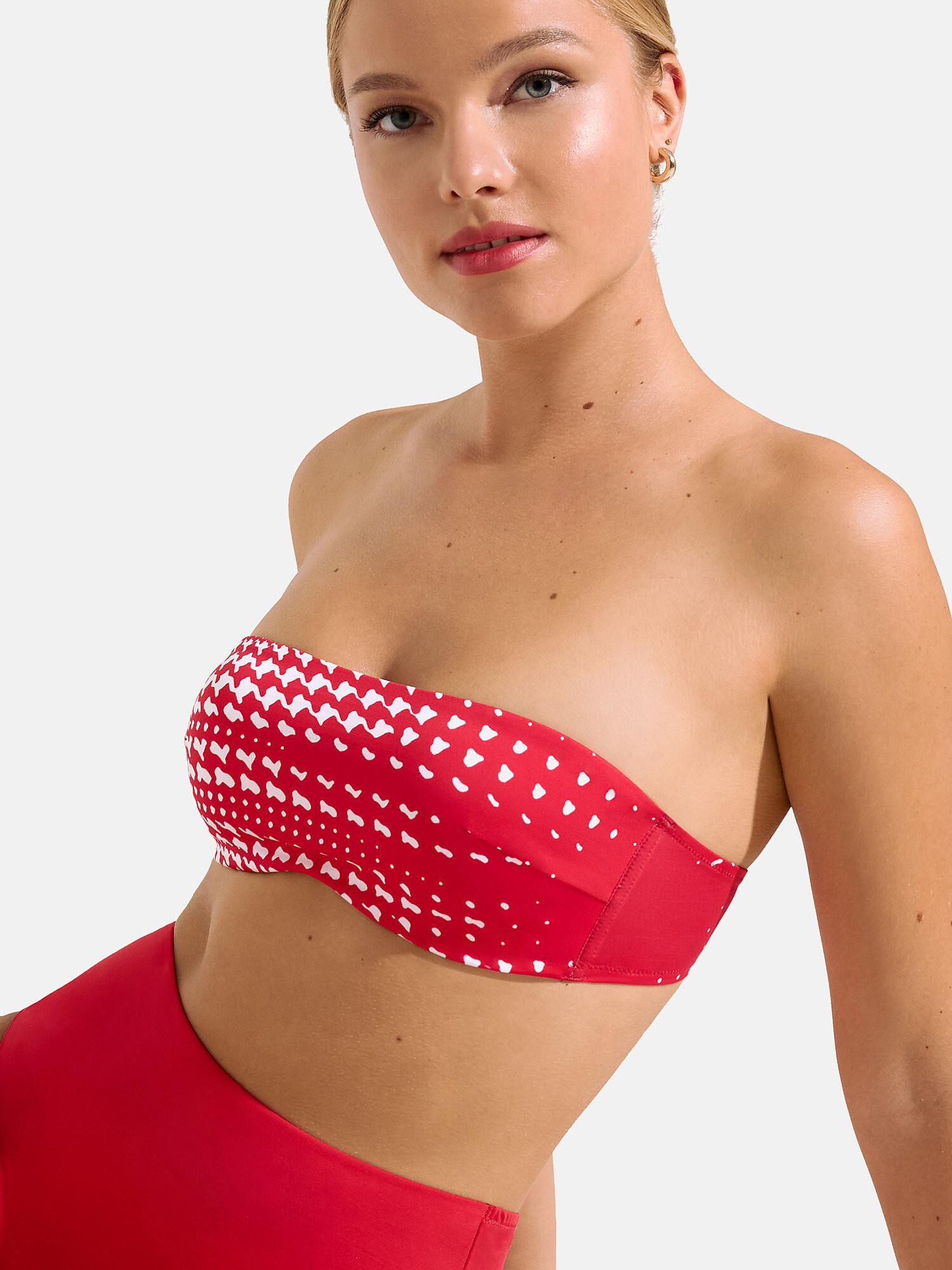 Lisca  Haut maillot de bain bandeau préformé Quito 