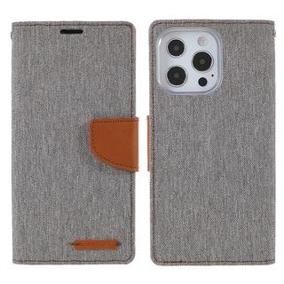 Mercury  iPhone 13 Pro Max - Mercury Canvas custodia in pelle 