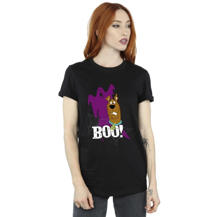 SCOOBY DOO Boo Fantasma Stampa T-Shirt  