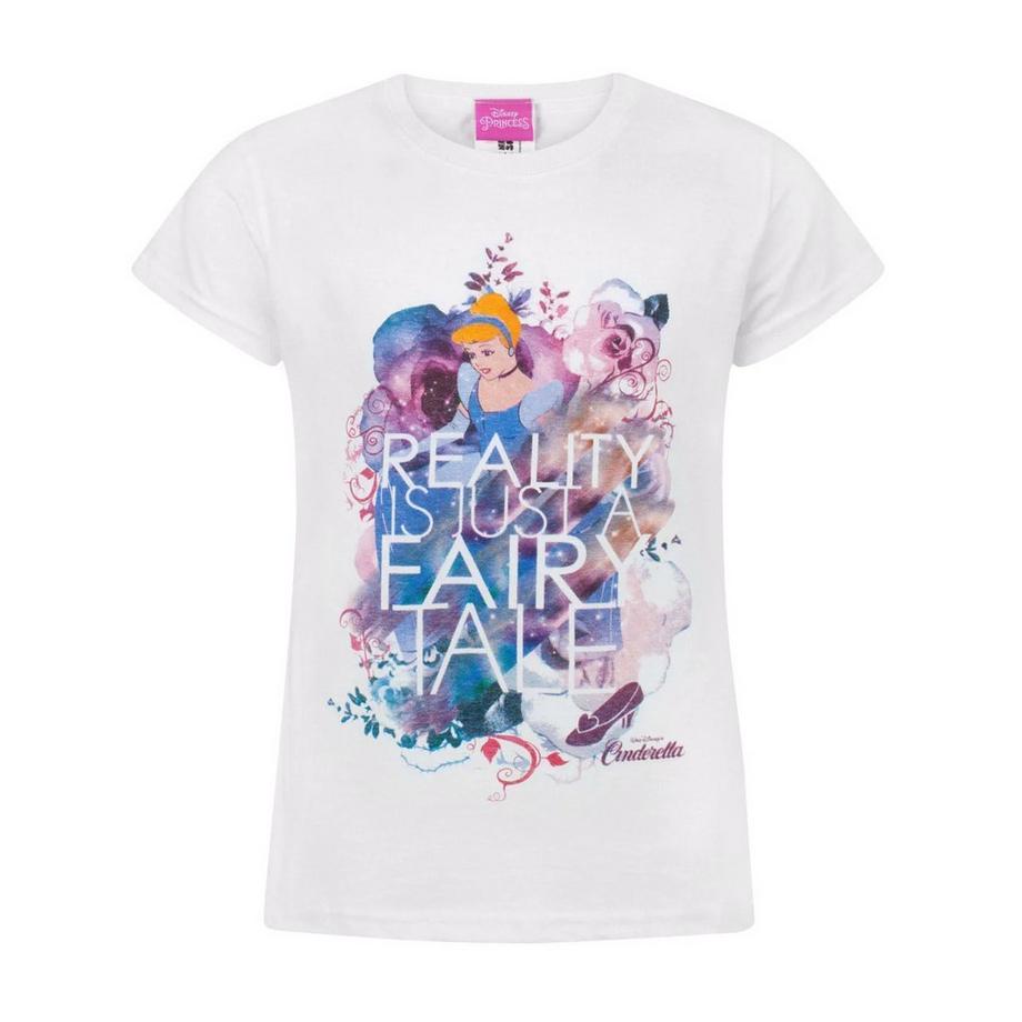 Reality Is Just A Fairy Tale Maglietta Maniche Corte Ragazze