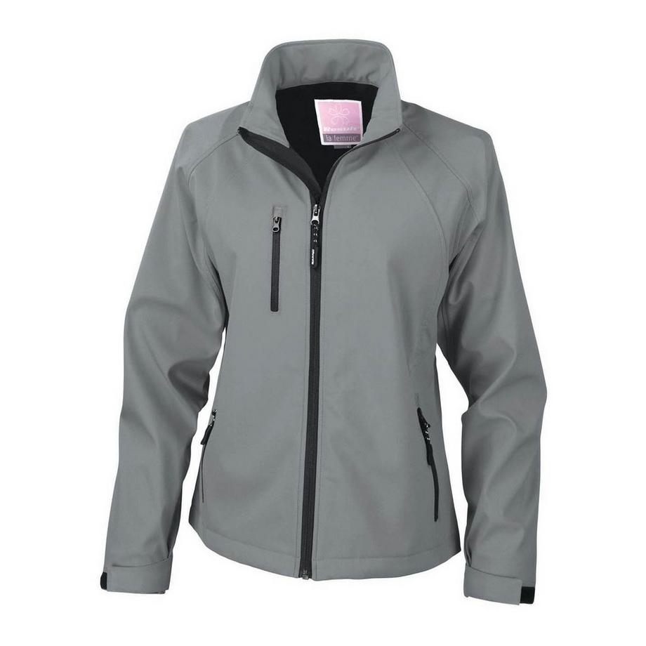La Femma® SoftshellJacke, 2lagig, atmungsaktiv, winddicht