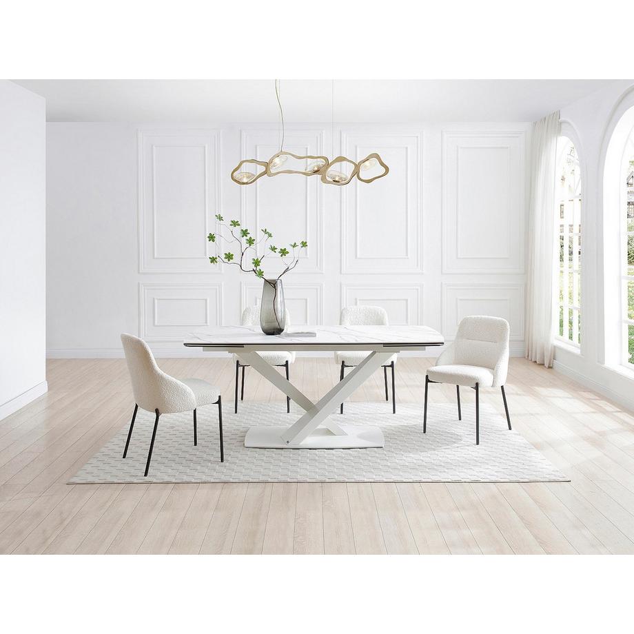 Vente-unique Ausziehbarer Tisch MALATA  