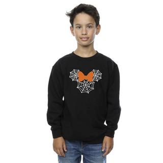 Disney  Minnie Mouse Spider Web Head Sweatshirt 