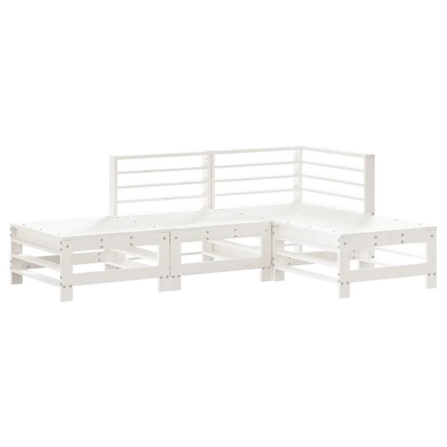 set mobili da giardino Legno di pino