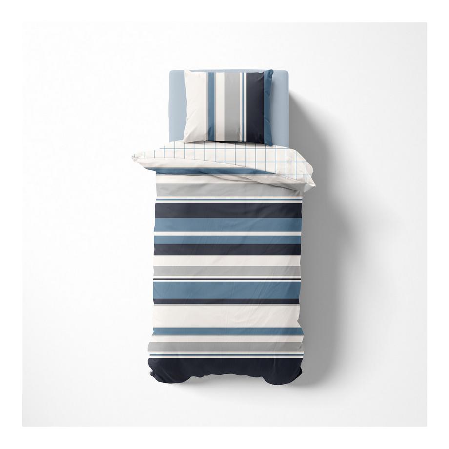 Nautica Westport Set Copripiumino a Righe  