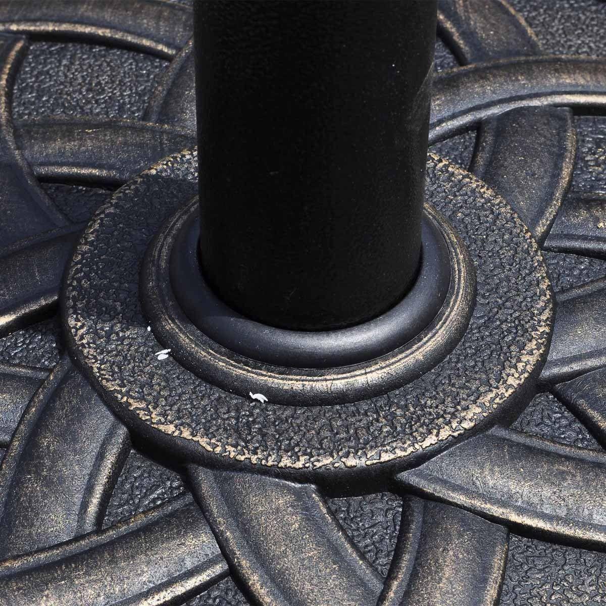 Northix Pied de parasol pied de parasol de marché pied de parasol pied de parasol de balcon  