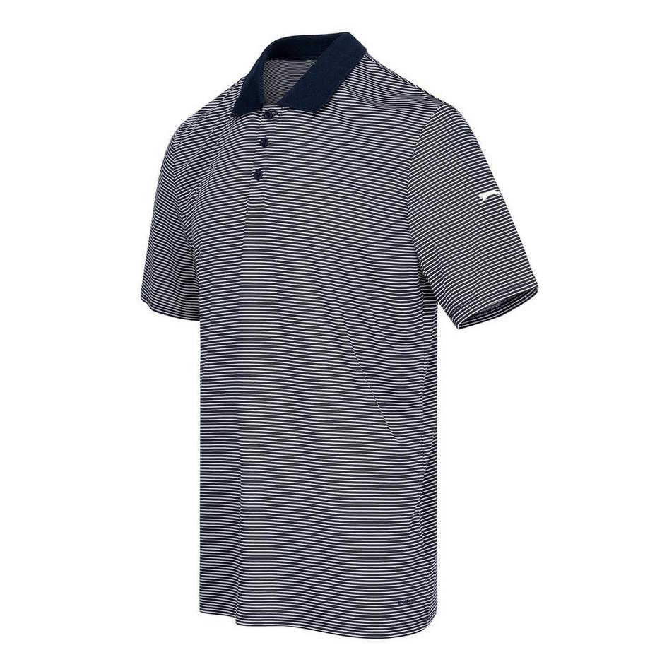 Slazenger  Maglietta Polo Golf Micro Strisce 