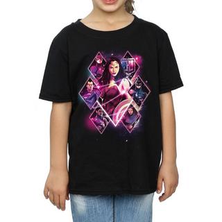 DC COMICS  Justice League Movie Team Diamonds TShirt 