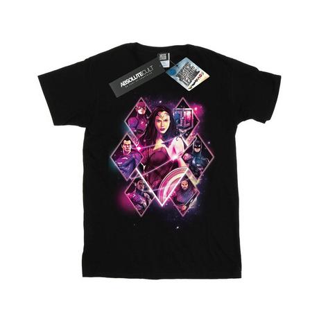 DC COMICS  Tshirt JUSTICE LEAGUE MOVIE TEAM DIAMONDS 