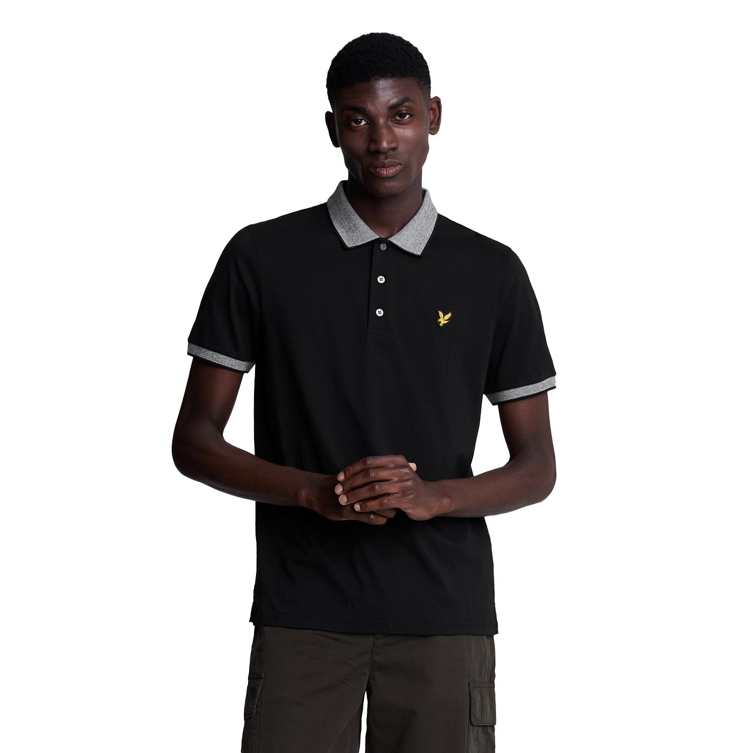 LYLE & SCOTT  Poloshirt Mit kontrastfarbenen Streifen 