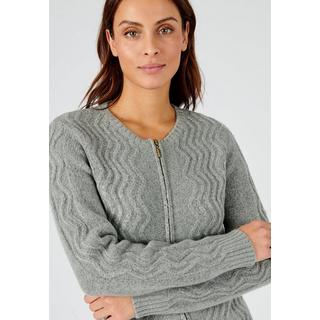 Damart  Cardigan mit Reissverschluss, Thermolactyl 