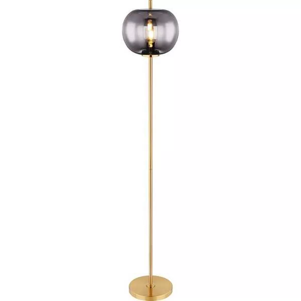 mutoni – Stehleuchte Blacky I Metall 1xE27, One Size, Multicolor