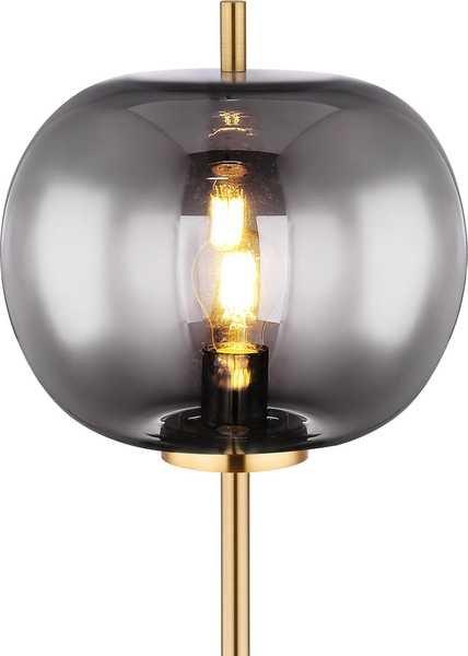 mutoni Lampada da terra Blacky I metallo 1xE27  