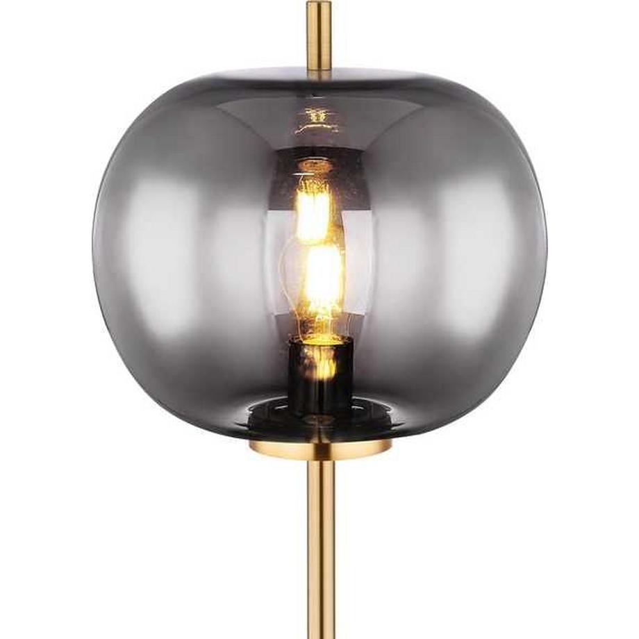 mutoni Lampada da terra Blacky I metallo 1xE27  