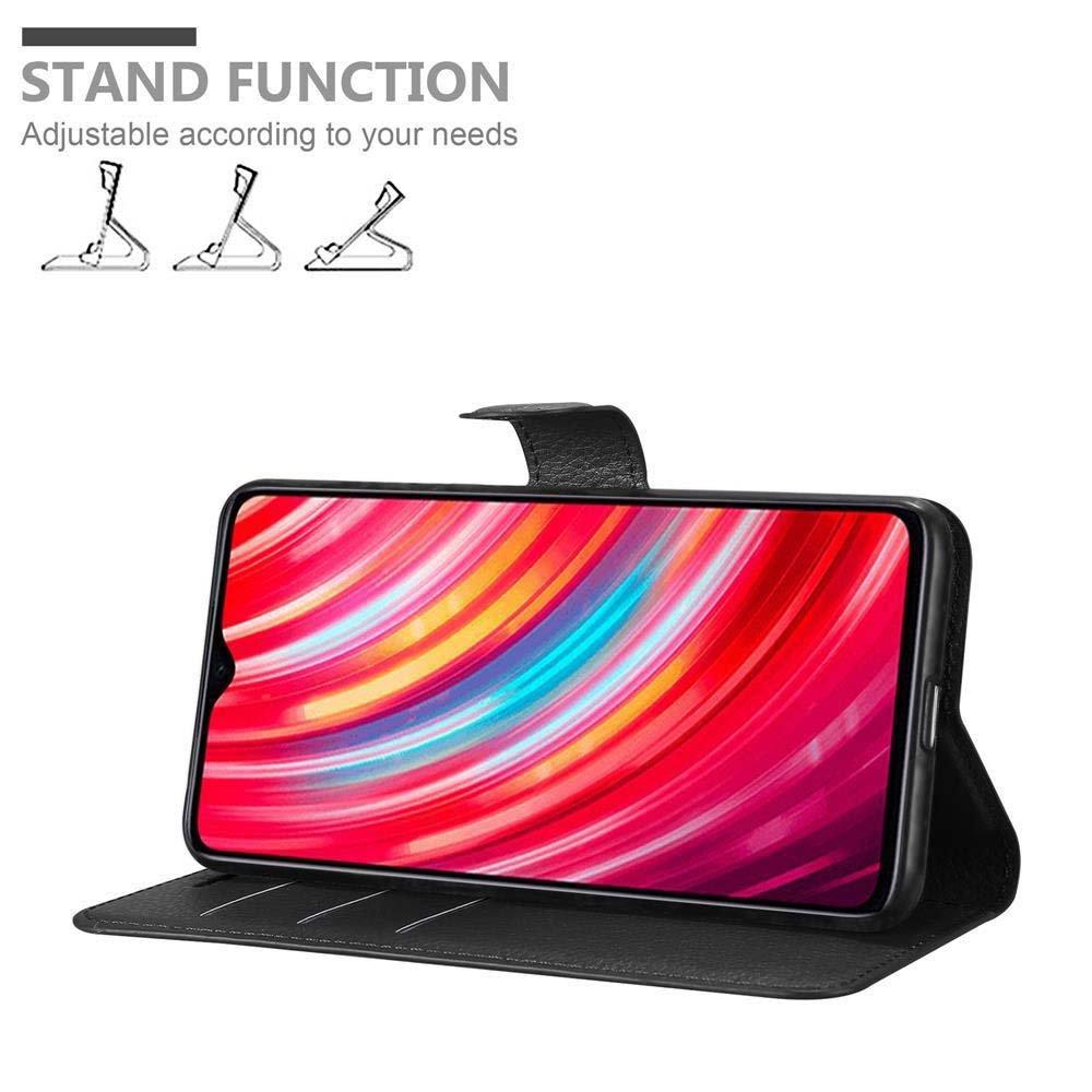 Cadorabo  Hülle für Xiaomi RedMi NOTE 8 PRO Standfunktion, Kartenfach 