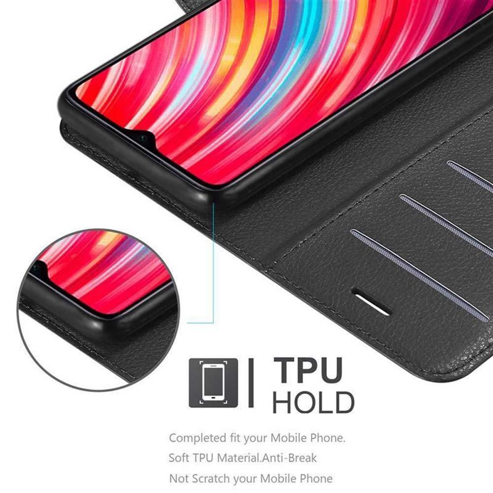 Cadorabo  Hülle für Xiaomi RedMi NOTE 8 PRO Standfunktion, Kartenfach 