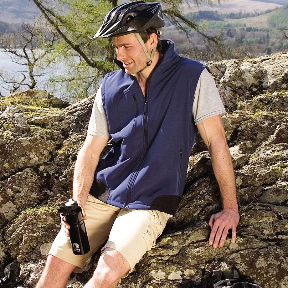 Result Softshell Weste Wasserabweisend Atmungsaktiv  