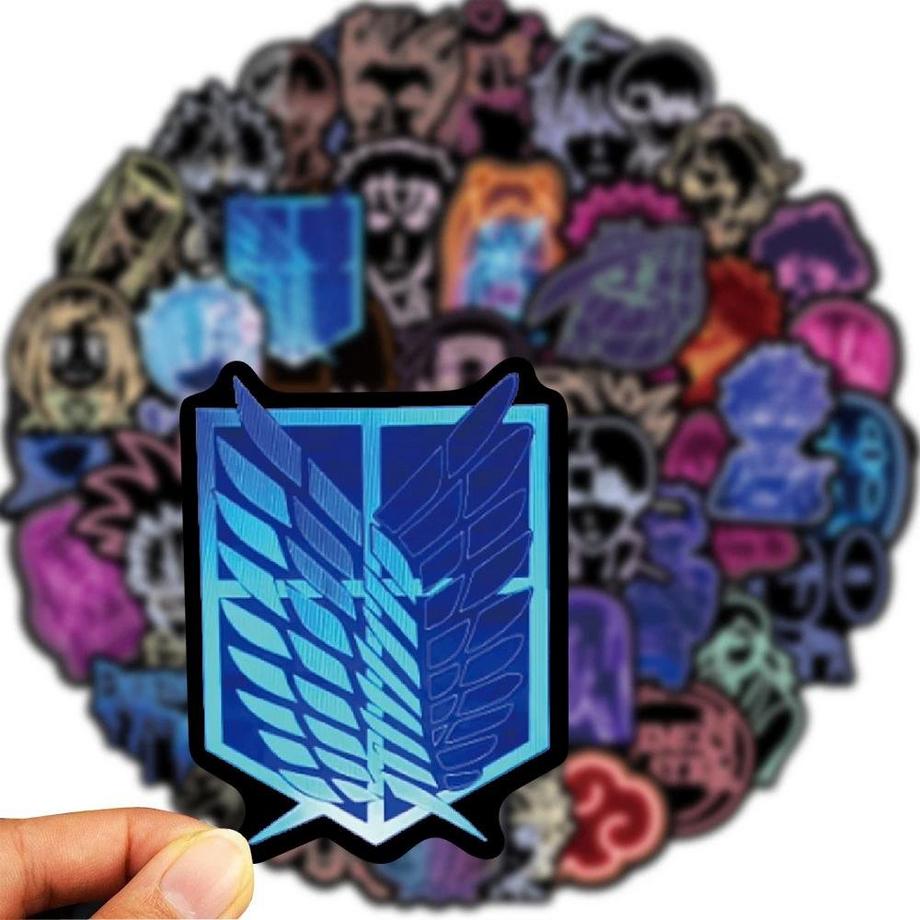 Gameloot Aufkleber Anime - 50 Stk  