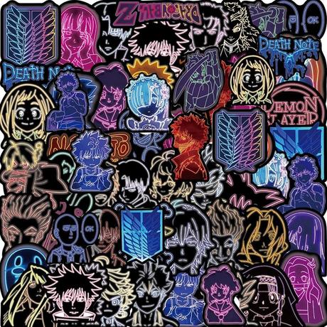 Gameloot Autocollants animés - 50 pièces  