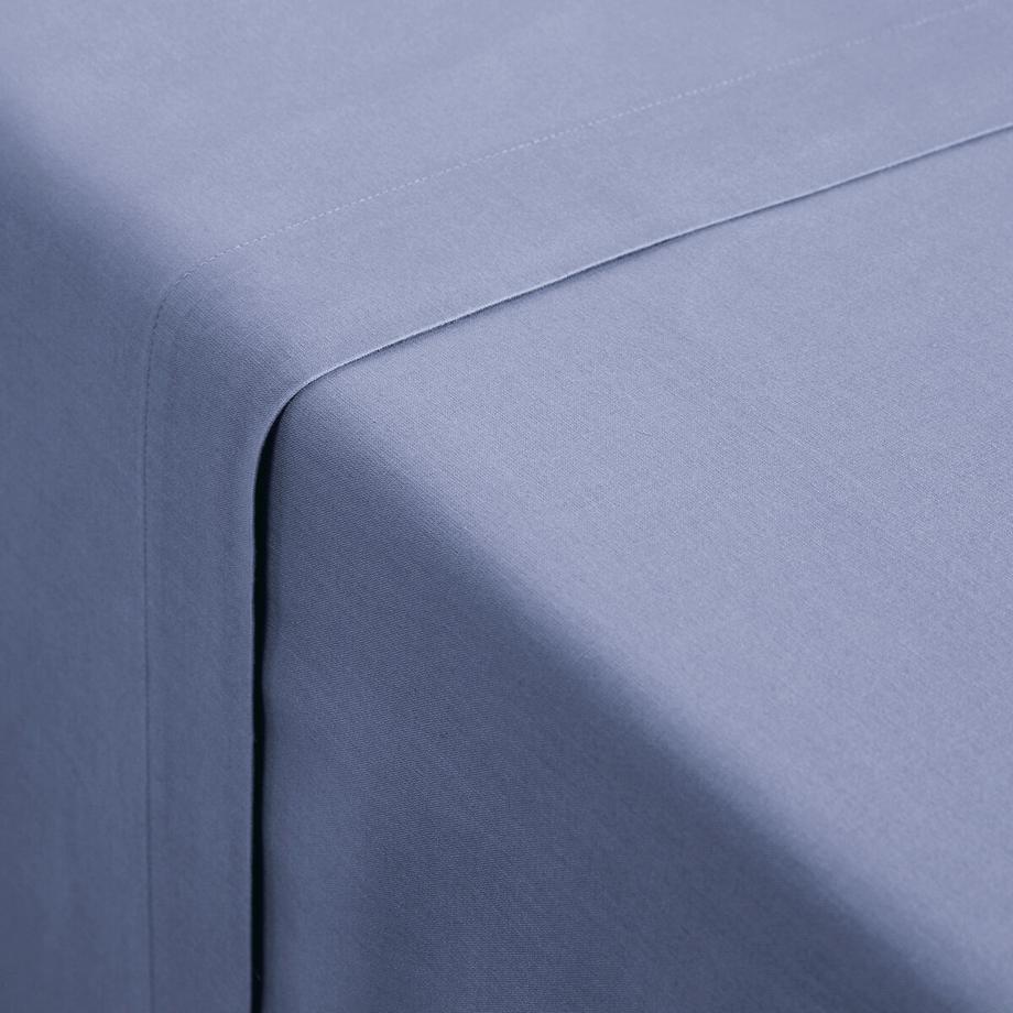 La Redoute Intérieurs Scenario Drap Plat en Coton Lavé  