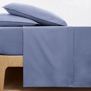 La Redoute Intérieurs Scenario Drap Plat en Coton Lavé  