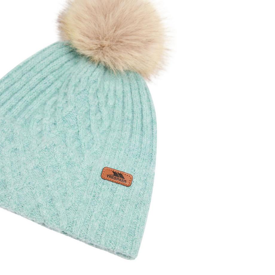 Trespass Bonnet Cedar Tricoté avec Pompon  