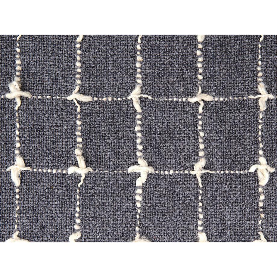 Beliani Klassische Baumwoll Kuscheldecke YASAM  