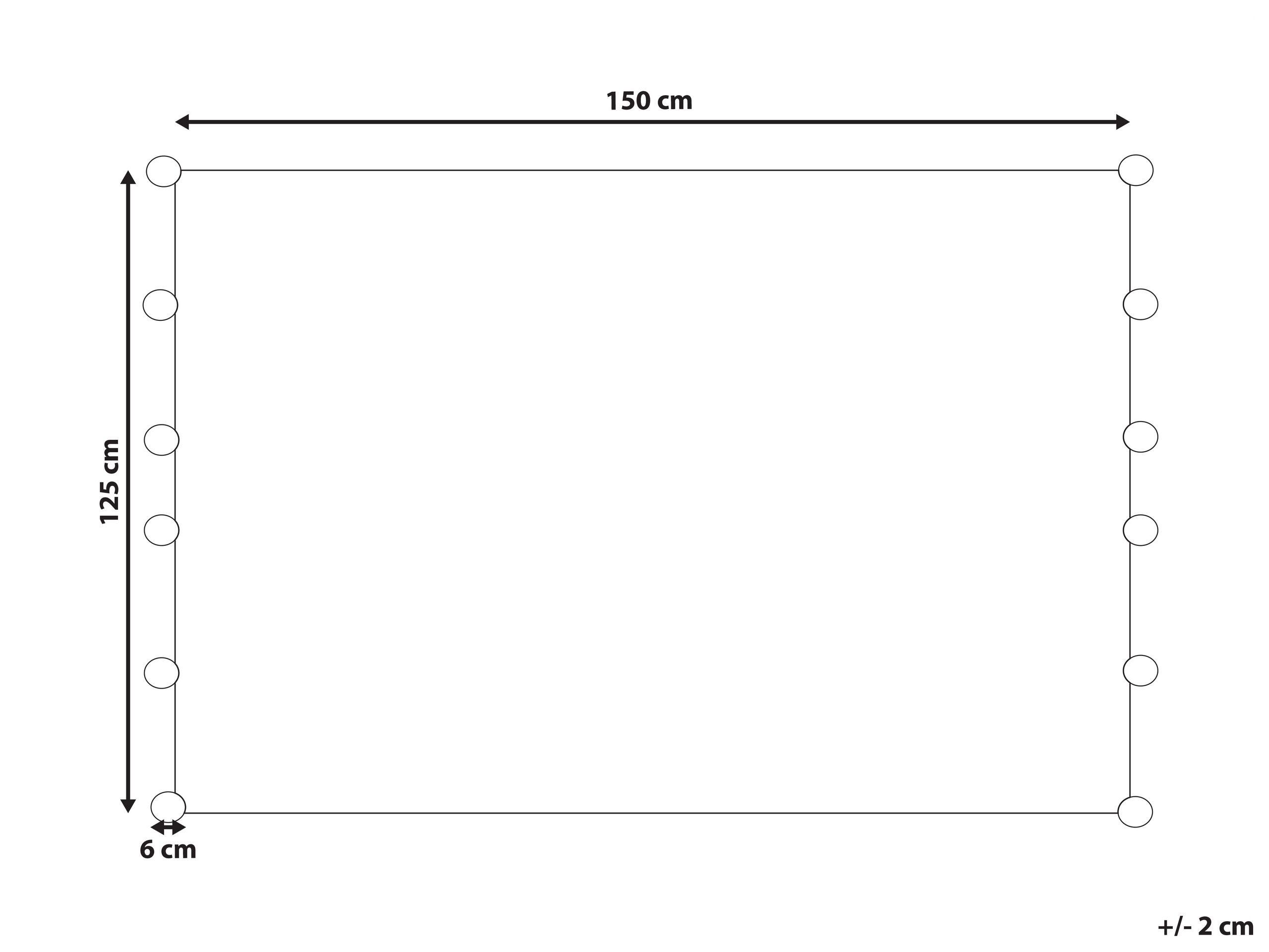 Beliani Coperta in Cotone Classico YASAM  