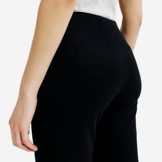 DECATHLON  Leggings donna gamba svasata cotone 