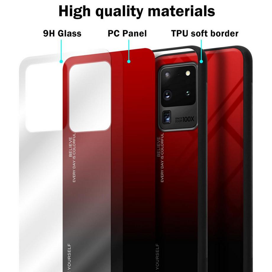 Cadorabo  Hülle für Samsung Galaxy S20 ULTRA Zweifarbig 