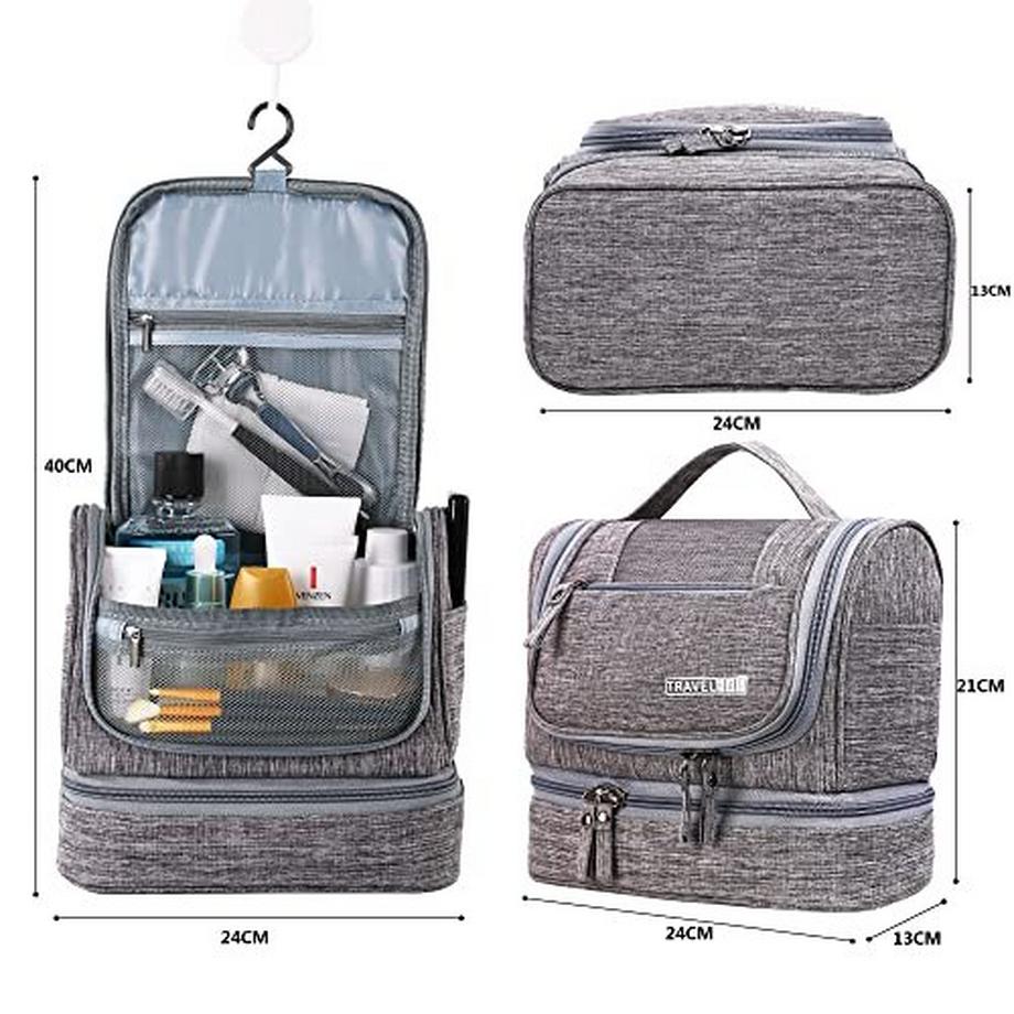 Only-bags.store Trousse de Toilette de Voyage Cosmétique Étanche Portable  