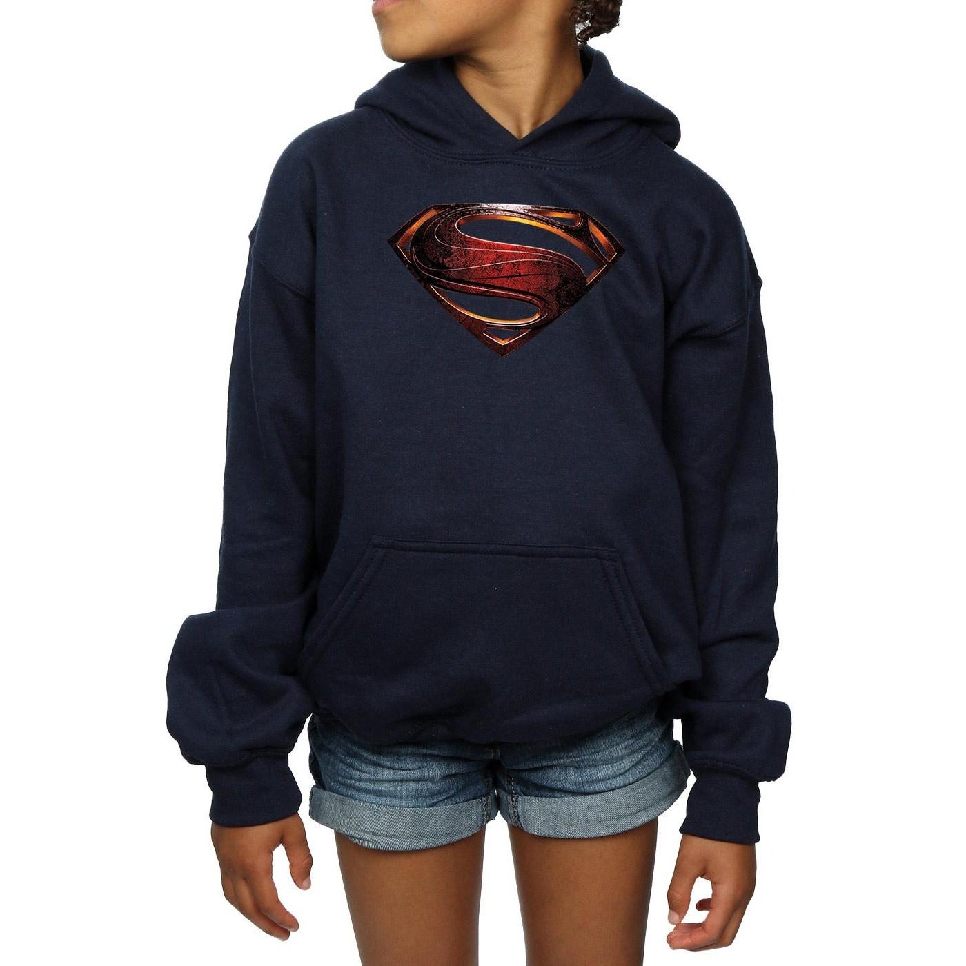 DC COMICS  Sweat à capuche JUSTICE LEAGUE MOVIE SUPERMAN EMBLEM 