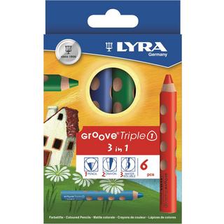 Lyra Fartifte Groove Triple 1 6er Kartonetui  