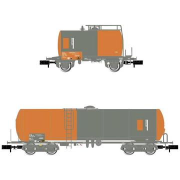 Lot de 2 wagons-citernes Uetikon SBB