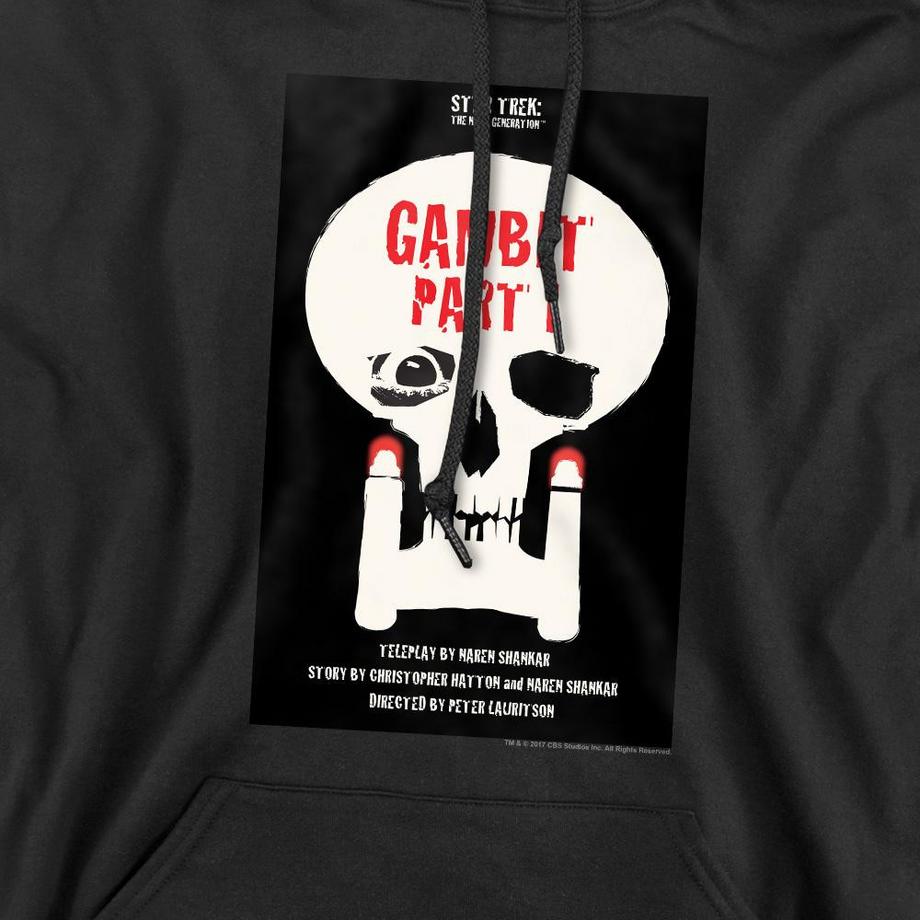 Star Trek The Next Generation Season 7 Episode 4 Felpa con cappuccio  