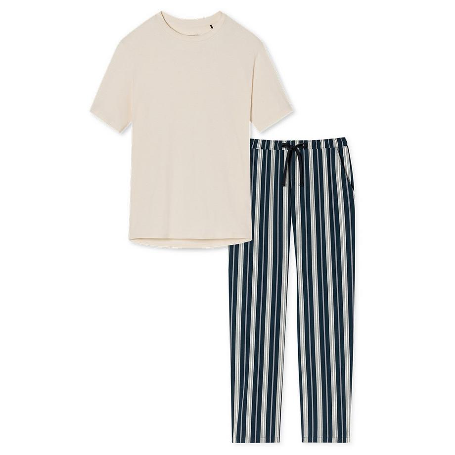 Schiesser Night & Home Pyjama rayé  