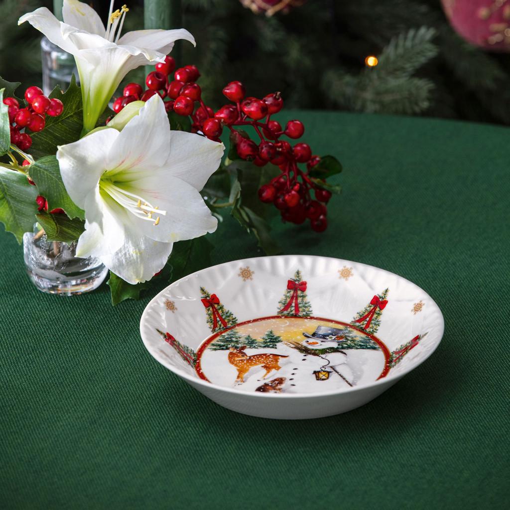 Villeroy & Boch Pt assiette creuse, bonhomme de neige Toy's Fantasy  