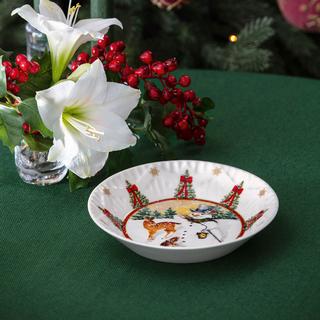 Villeroy&Boch Pt assiette creuse, bonhomme de neige Toy's Fantasy  