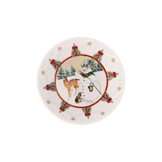 Villeroy & Boch Pt assiette creuse, bonhomme de neige Toy's Fantasy  