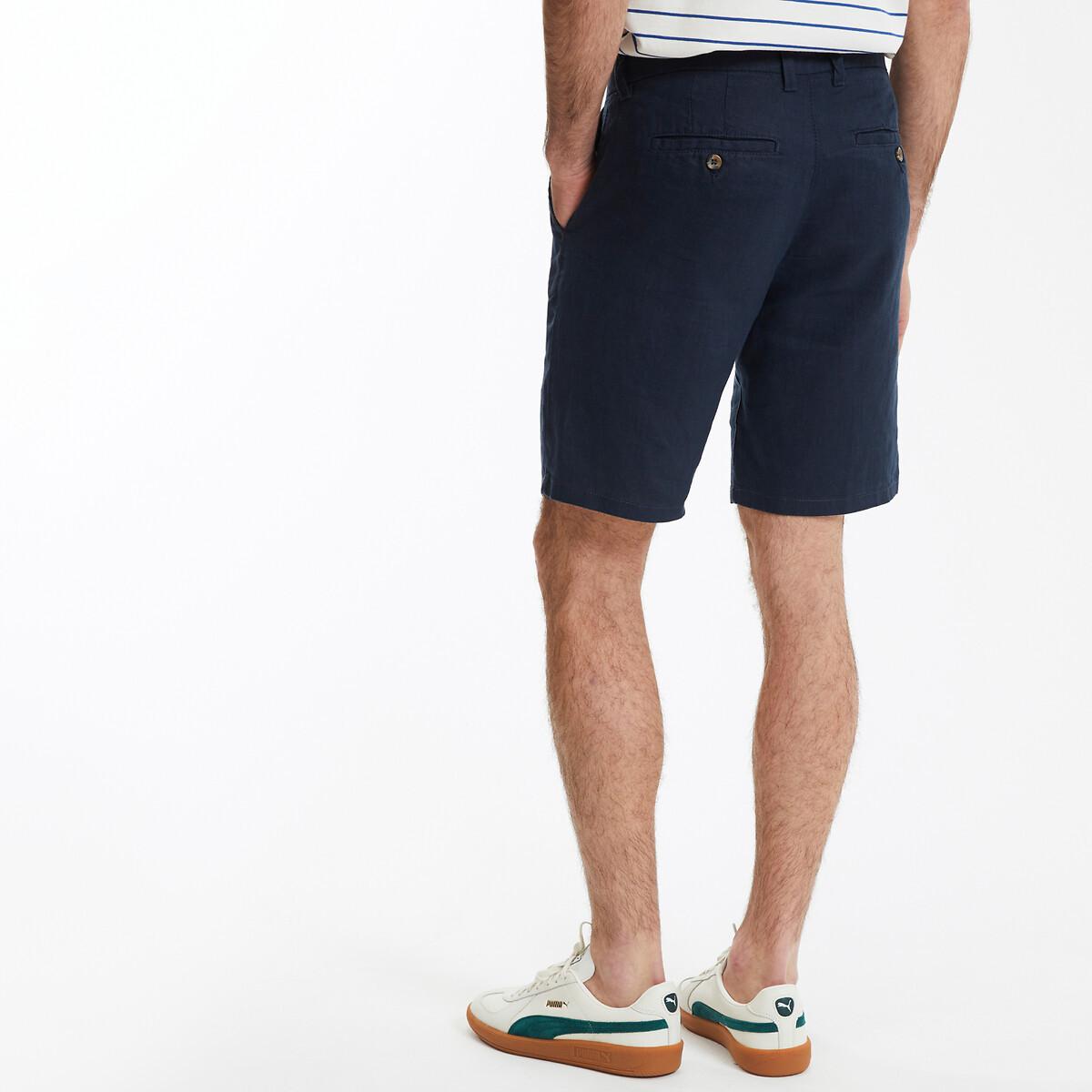 La Redoute Collections Bermuda Leinen Shorts  