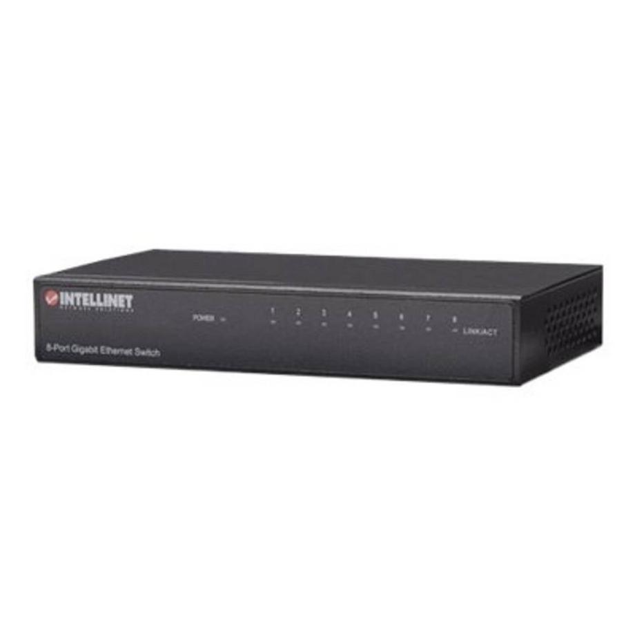 8 Port Metall Gigabit Switch