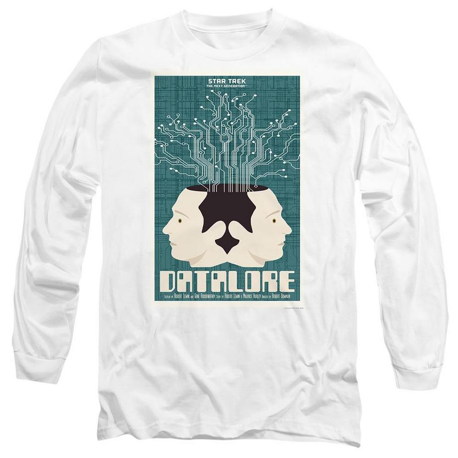 Star Trek Star Trek The Next Generation Season 1 Episode 13 Datalore Langarm T-Shirt  